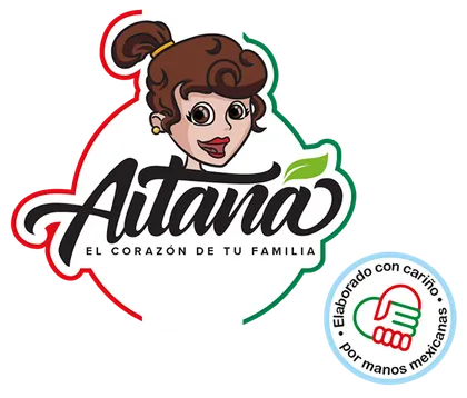 Personaje Aitana con el sello Elaborado con cariño por manos mexicanas